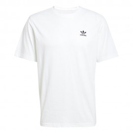 ADIDAS Originals Trefoil Essentials T-Shirt Logo Piccolo Bianco Uomo
