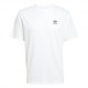 ADIDAS Originals Trefoil Essentials T-Shirt Logo Piccolo Bianco Uomo
