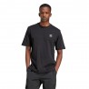 ADIDAS Originals Trefoil Essentials  T-Shirt Logo Piccolo Nero Uomo