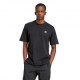 ADIDAS Originals Trefoil Essentials  T-Shirt Logo Piccolo Nero Uomo
