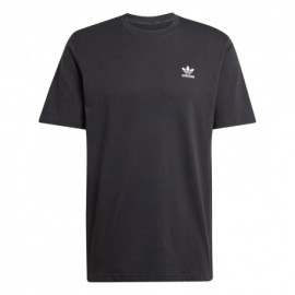 ADIDAS Originals Trefoil Essentials  T-Shirt Logo Piccolo Nero Uomo