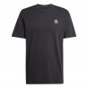 ADIDAS Originals Trefoil Essentials  T-Shirt Logo Piccolo Nero Uomo