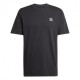 ADIDAS Originals Trefoil Essentials  T-Shirt Logo Piccolo Nero Uomo