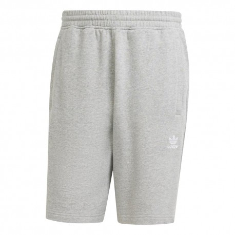ADIDAS Originals Trefoil Essentials Shorts Logo Piccolo Grigio Uomo