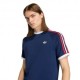 ADIDAS Originals 3-Stripes T-Shirt Bordino Adicolor Blu Uomo