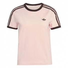 ADIDAS Originals 3 Stripes Slim T-Shirt Rosa Donna