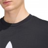 ADIDAS Originals Adicolor Trefoil T-Shirt Big Logo Nero Uomo
