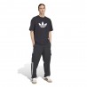 ADIDAS Originals Adicolor Trefoil T-Shirt Big Logo Nero Uomo