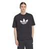 ADIDAS Originals Adicolor Trefoil T-Shirt Big Logo Nero Uomo