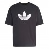 ADIDAS Originals Adicolor Trefoil T-Shirt Big Logo Nero Uomo