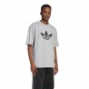 ADIDAS Originals Adicolor Trefoil T-Shirt Big Logo Grigio Uomo