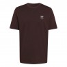 ADIDAS Originals Trefoil Essentials T-Shirt Logo Piccolo Moro Uomo