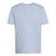 ADIDAS Originals Trefoil Essentials T-Shirt Logo Piccolo Azzurro Uomo