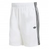 ADIDAS Originals Firebird Shorts Adicolor Tristripe Bianco Uomo