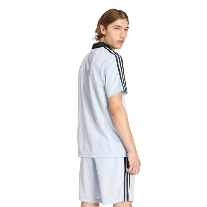 ADIDAS Originals Archive Collar T-Shirt Adicolor Azzurro Uomo