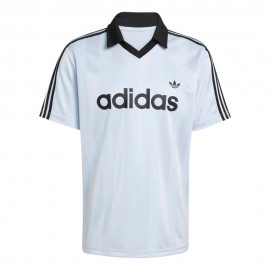 ADIDAS Originals Archive Collar T-Shirt Adicolor Azzurro Uomo