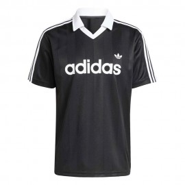 ADIDAS Originals Archive T-Shirt Adicolor Tessuto Tecnico Nero Uomo