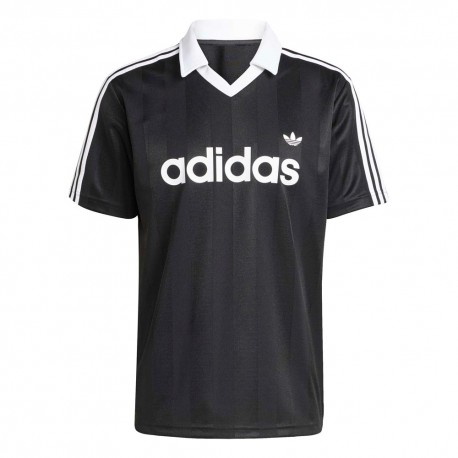 ADIDAS Originals Archive T-Shirt Adicolor Tessuto Tecnico Nero Uomo