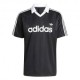 ADIDAS Originals Archive T-Shirt Adicolor Tessuto Tecnico Nero Uomo