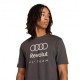 ADIDAS Audi Formula 1 Team Dna  T-Shirt Fan Nero Grigio Uomo