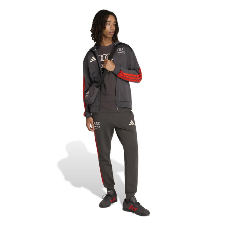 ADIDAS Audi Formula 1 Team Dna  T-Shirt Fan Nero Grigio Uomo