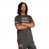 ADIDAS Audi Formula 1 Team Dna  T-Shirt Fan Nero Grigio Uomo