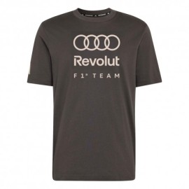 ADIDAS Audi Formula 1 Team Dna  T-Shirt Fan Nero Grigio Uomo