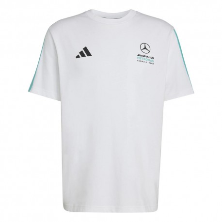 ADIDAS Mercedes-Amg Petronas Formula 1 Team Dna T-Shirt Fan Bianco Uomo