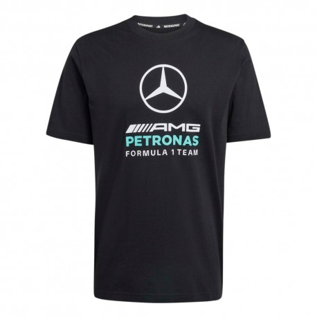 ADIDAS Mercedes-Amg Petronas Formula 1 Team Dna T-Shirt Fan Gf Nero Uomo