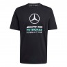 ADIDAS Mercedes-Amg Petronas Formula 1 Team Dna T-Shirt Fan Gf Nero Uomo