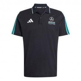ADIDAS Mercedes-Amg Petronas Formula 1 Team Dna Polo Fan Nero Uomo