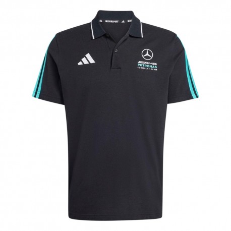 ADIDAS Mercedes-Amg Petronas Formula 1 Team Dna Polo Fan Nero Uomo