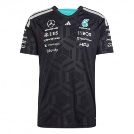 ADIDAS Mercedes-Amg Petronas Formula 1 Team Dna T-Shirt Replica Nero Uomo