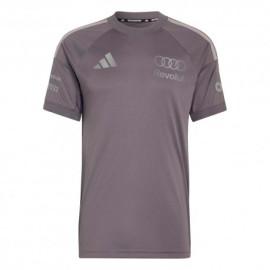 ADIDAS Audi Formula 1 Team Dna T-Shirt Replica Grigio Rosso Uomo