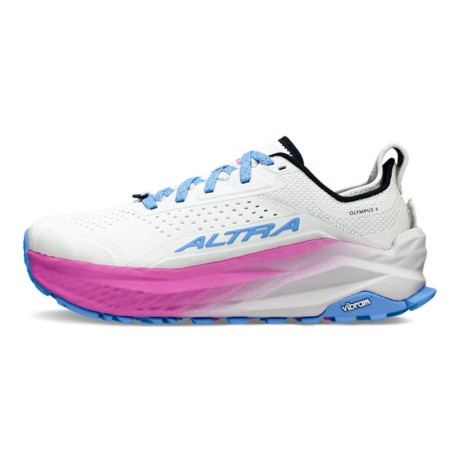 Altra Olympus 6 Bianco Blu - Scarpe Trail Running Donna