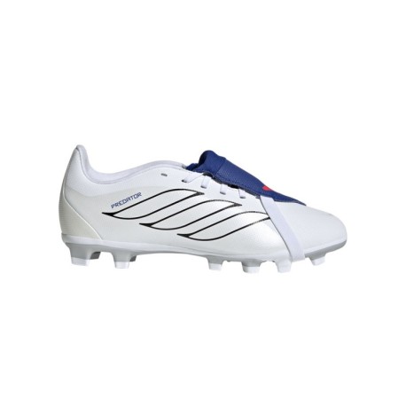 ADIDAS Predator Club Ft Fg J Bianco Bianco Blu - Scarpe Da Calcio Bambino
