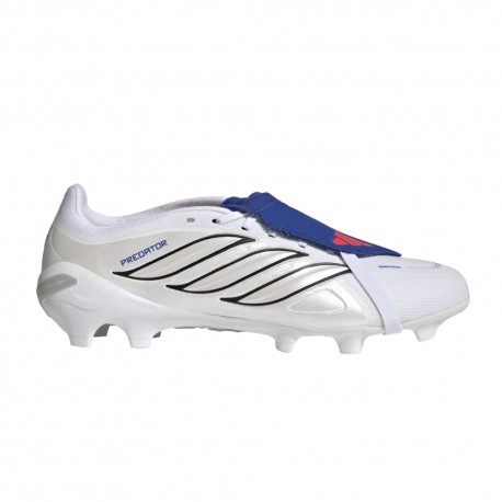 ADIDAS Predator League Ft Fg Bianco Bianco Blu - Scarpe Da Calcio Uomo