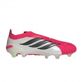 ADIDAS Predator Elite Ll Fg Rosso Nero Bianco - Scarpe Da Calcio Uomo