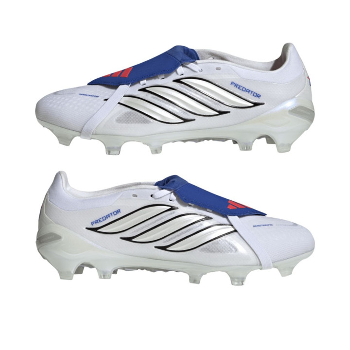 ADIDAS Predator Pro Ft Fg Bianco Bianco Blu - Scarpe Da Calcio Uomo