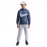 Nike Sportswear Club Felpa Palestra Big Swoosh Azzurro Bambino