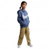 Nike Sportswear Club Felpa Palestra Big Swoosh Azzurro Bambino