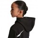Nike Sportswear Club Felpa Palestra Big Swoosh Nero Bambino