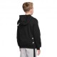Nike Sportswear Club Felpa Palestra Big Swoosh Nero Bambino