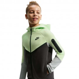 Nike Sportswear Tech Felpa Palestra Giallo Bambino