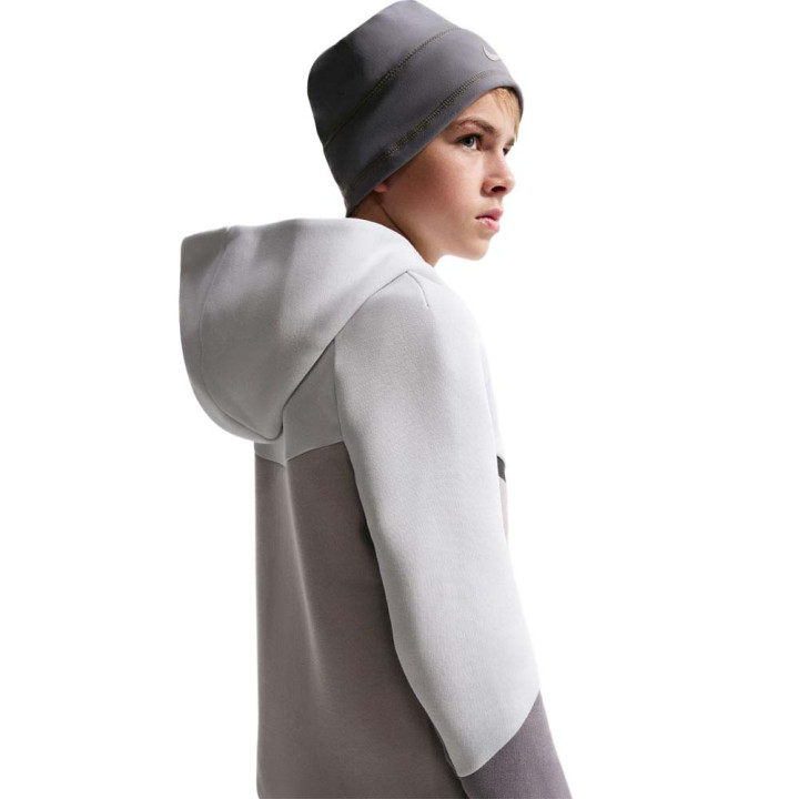 Nike Sportswear Tech Felpa Palestra Grigio Bambino