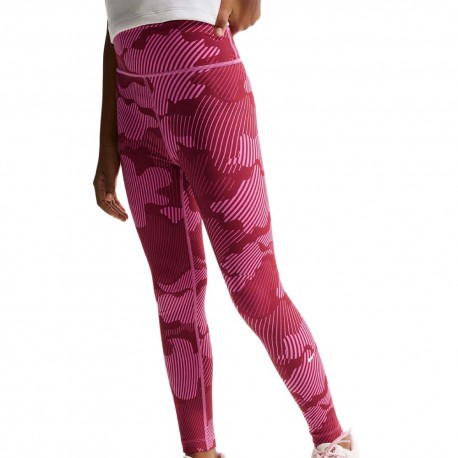 Nike One Leggings Sportivi Rosa Bambina