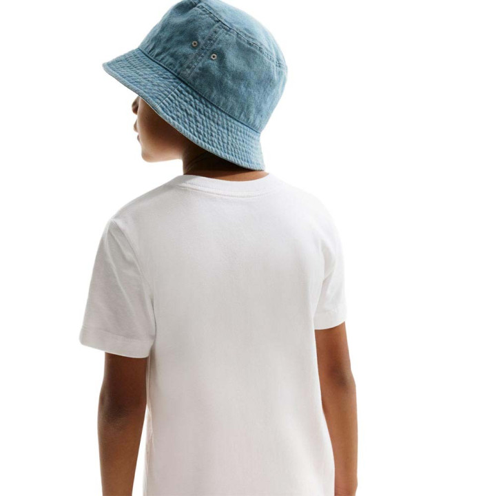 Nike Sportswear Maglietta Palestra Big Logo Bianco Bambino