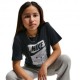 Nike Sportswear Maglietta Palestra Big Logo Nero Bambino