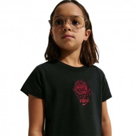 Nike Sportswear Maglietta Palestra Graphic Nero Bambina