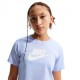Nike Sportswear Maglietta Palestra Lilla Bambina
